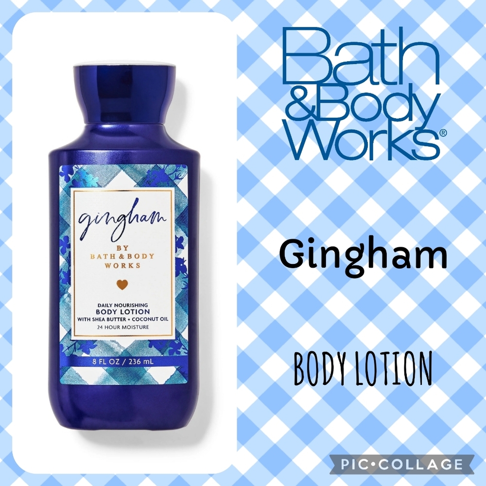 BBW Gingham Body Lotion